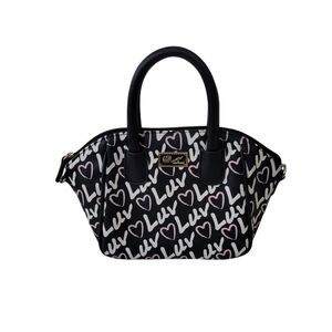 Y2K Betsey Johnson Luv Quinn Mini Size PVC Satchel